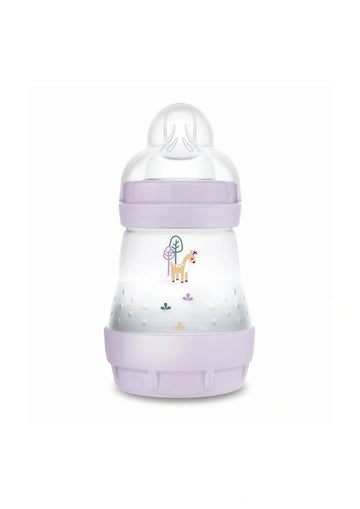 MAM Easy Start Anti-Colic Μπιμπερό 160ml Μωβ με Σχέδιο Καμηλοπάρδαλη – Από Νεογέννητο